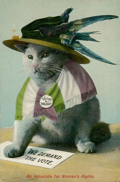 Illustration for article titled The Long and Glorious History of Cat Ladies